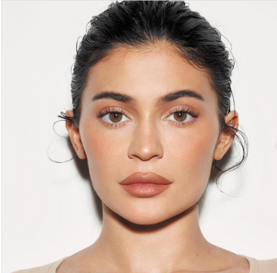 beautiful headshot of kylie jenner 