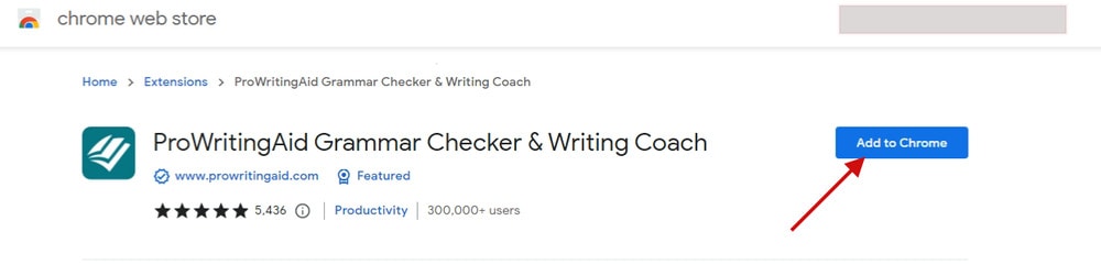 prowritingaid chrome extension