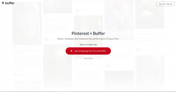 buffer pinterest tools