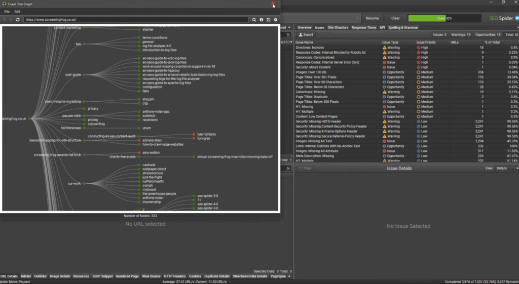 screaming frog content optimization ideas